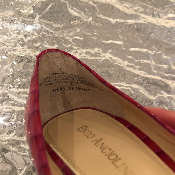 Hot Pink Enzo Angiolini Heels (size 8.5) - Picture 6 of 7